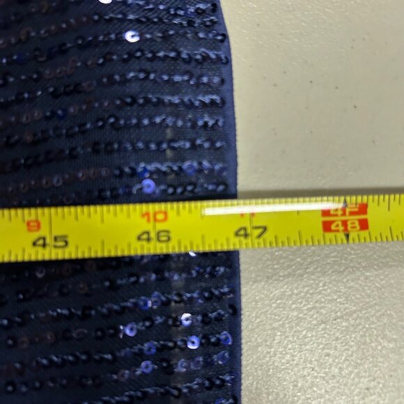 Jasambac Women Sequin Dress Size Large NWT Slit Elastic Waist Cocktail Party - Picture 11 of 13